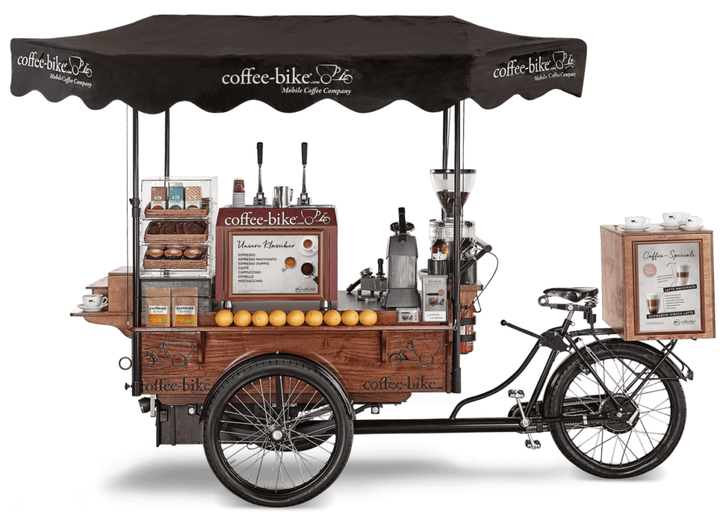 Das nostalgische Coffee-Bike